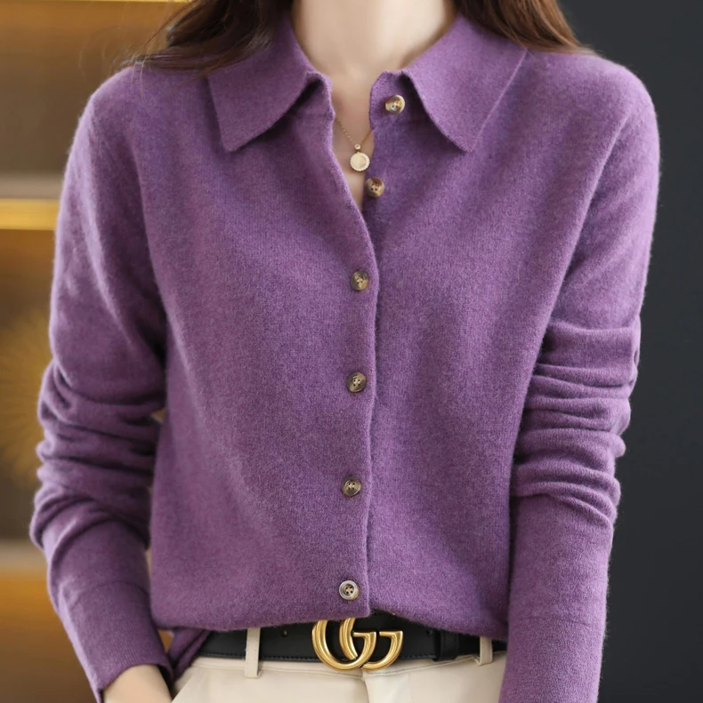 Alyssa | Button-Front Knit Top for Women