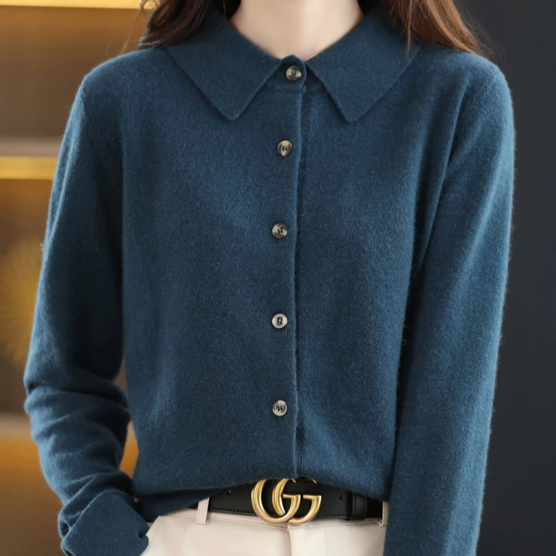 Alyssa | Button-Front Knit Top for Women