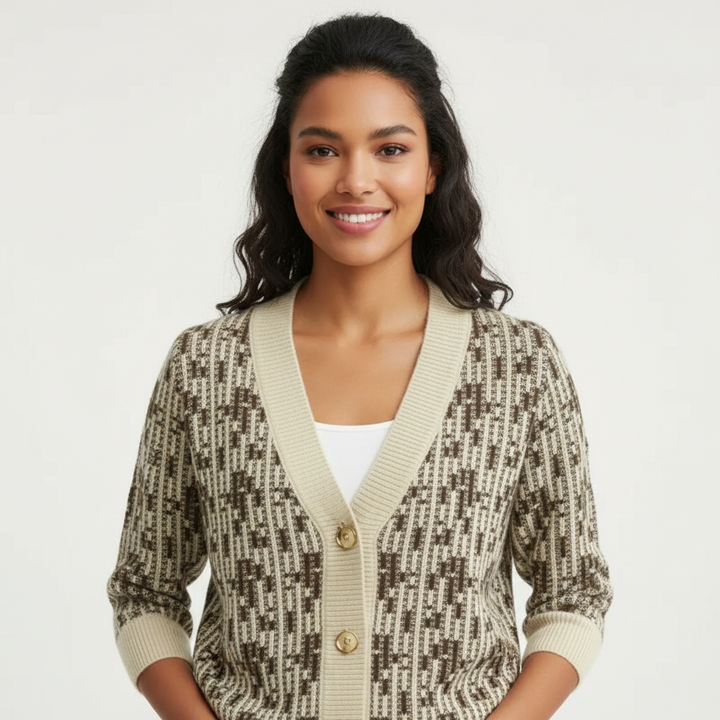Bailey | V-Neck Button-Front Cardigan for Women