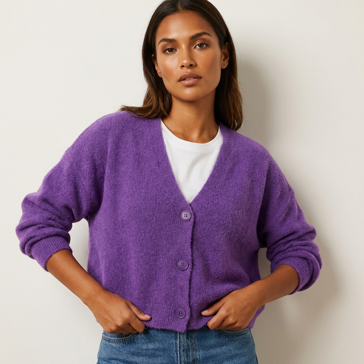 Gabriella | V-Neck Button-Front Cardigan for Women