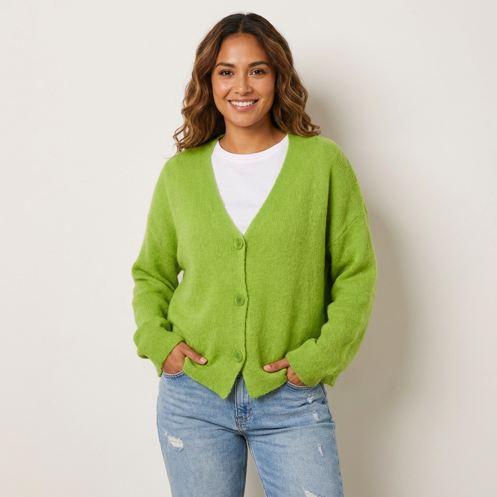 Gabriella | V-Neck Button-Front Cardigan for Women