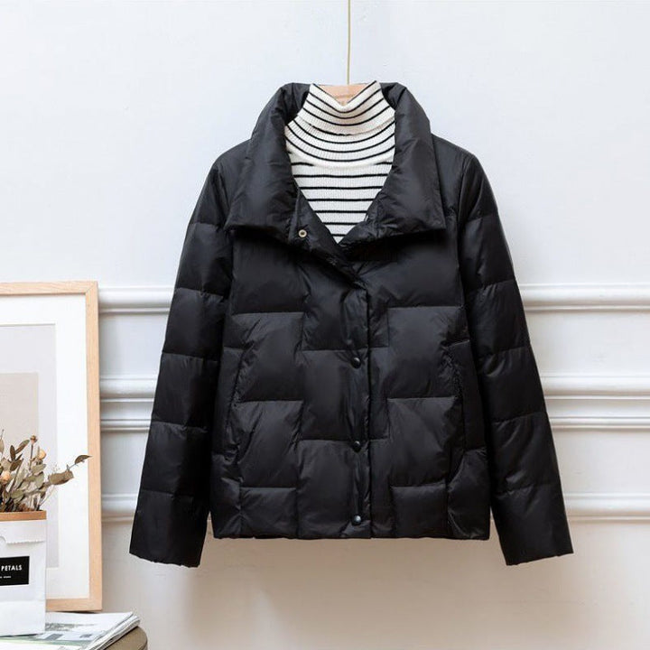 Adeline | Cropped Quilted Puffer Jacket for Women