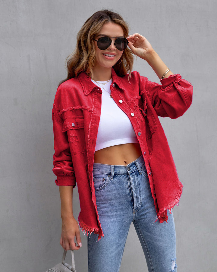 Paige | Relaxed Denim Jean Jacket for Women