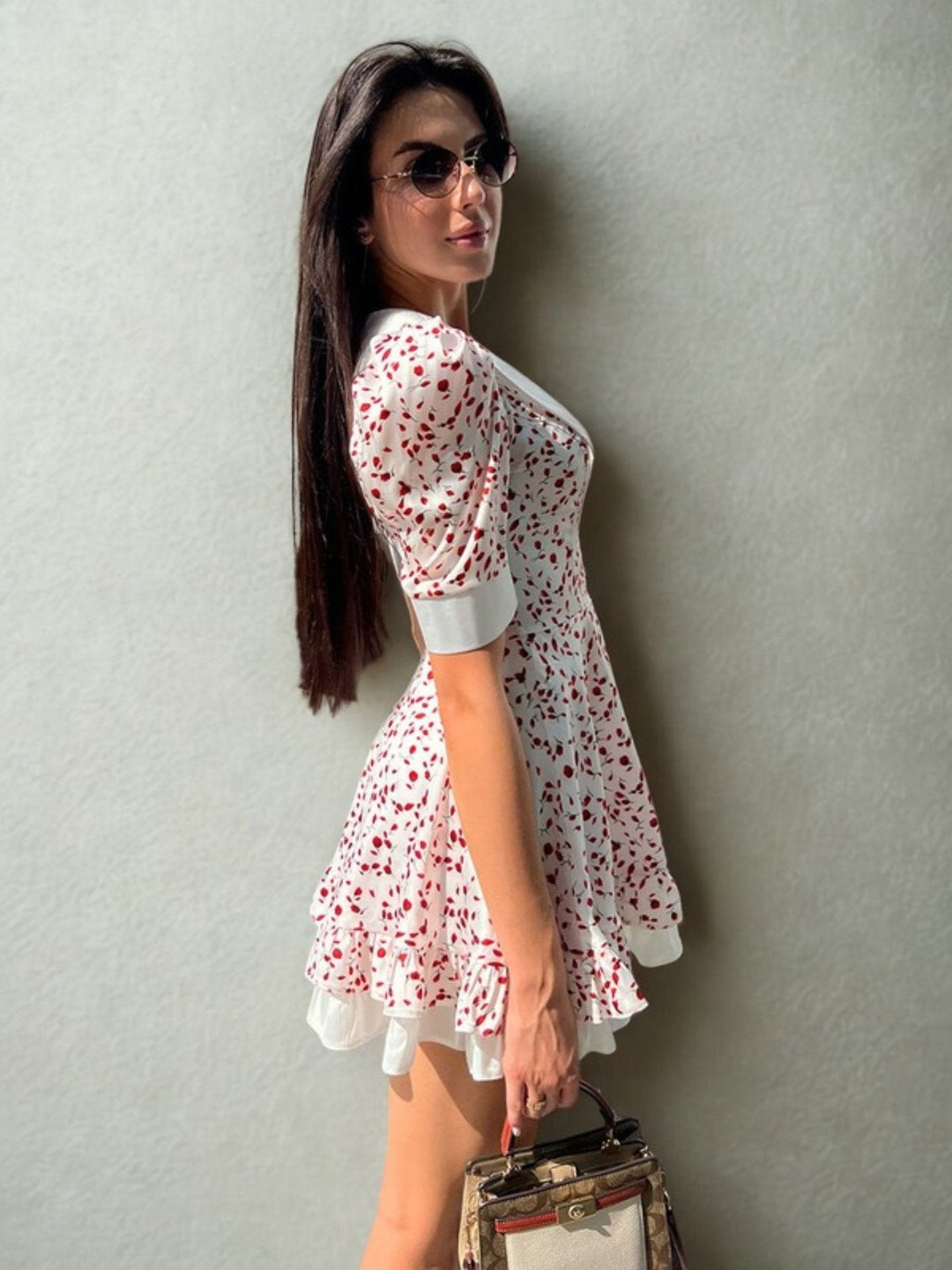 Vintage Summer A-Line Dress – Casual Wedding Dress