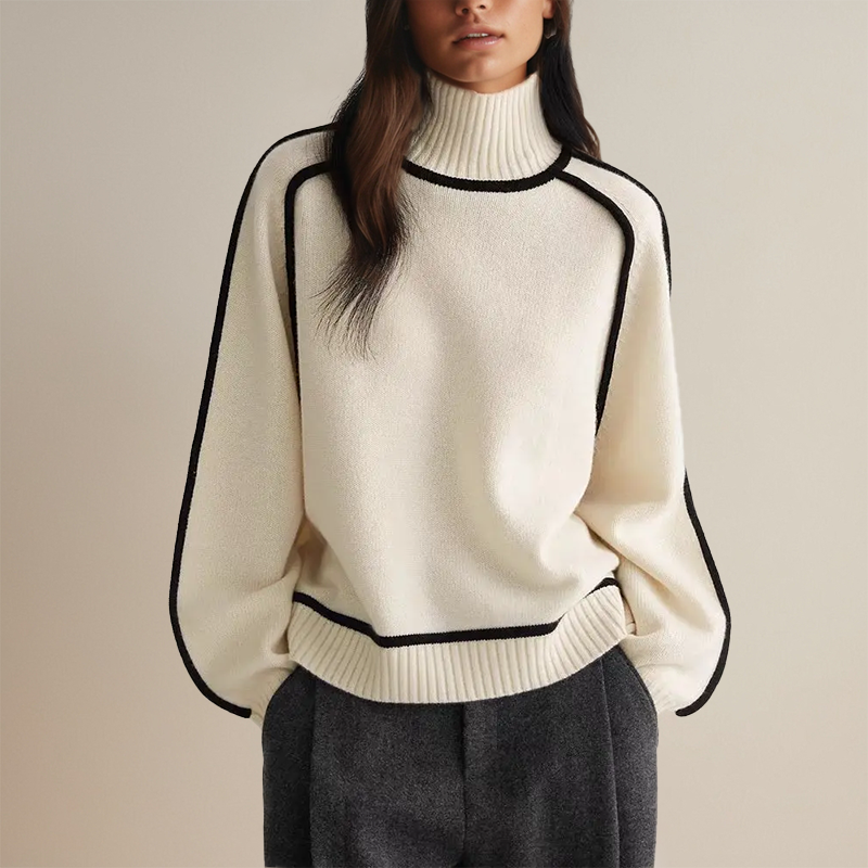 Lindsey | High Neck Sweater for Women