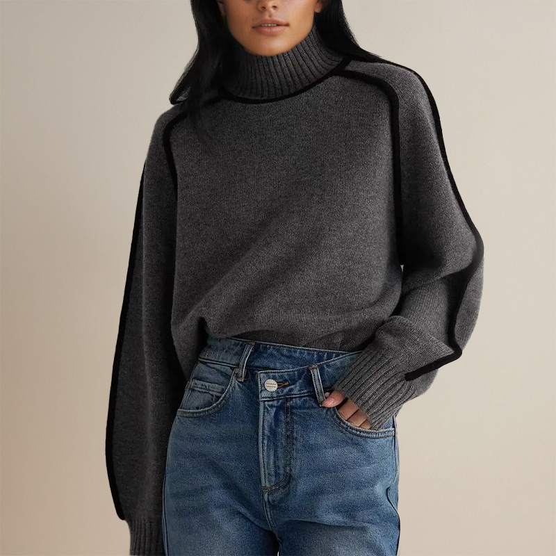 Lindsey | High Neck Sweater for Women