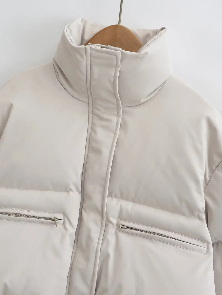 Alexa | Cropped Oversized Jacket for Women