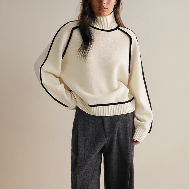 Lindsey | High Neck Sweater for Women