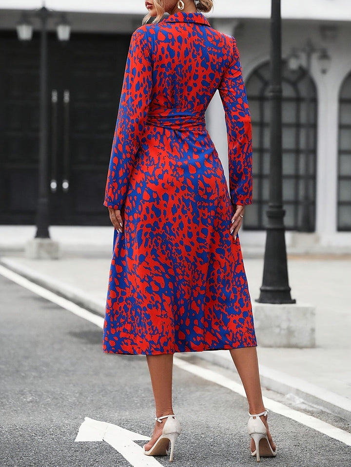 Elegant Shirt Dress – White Dress