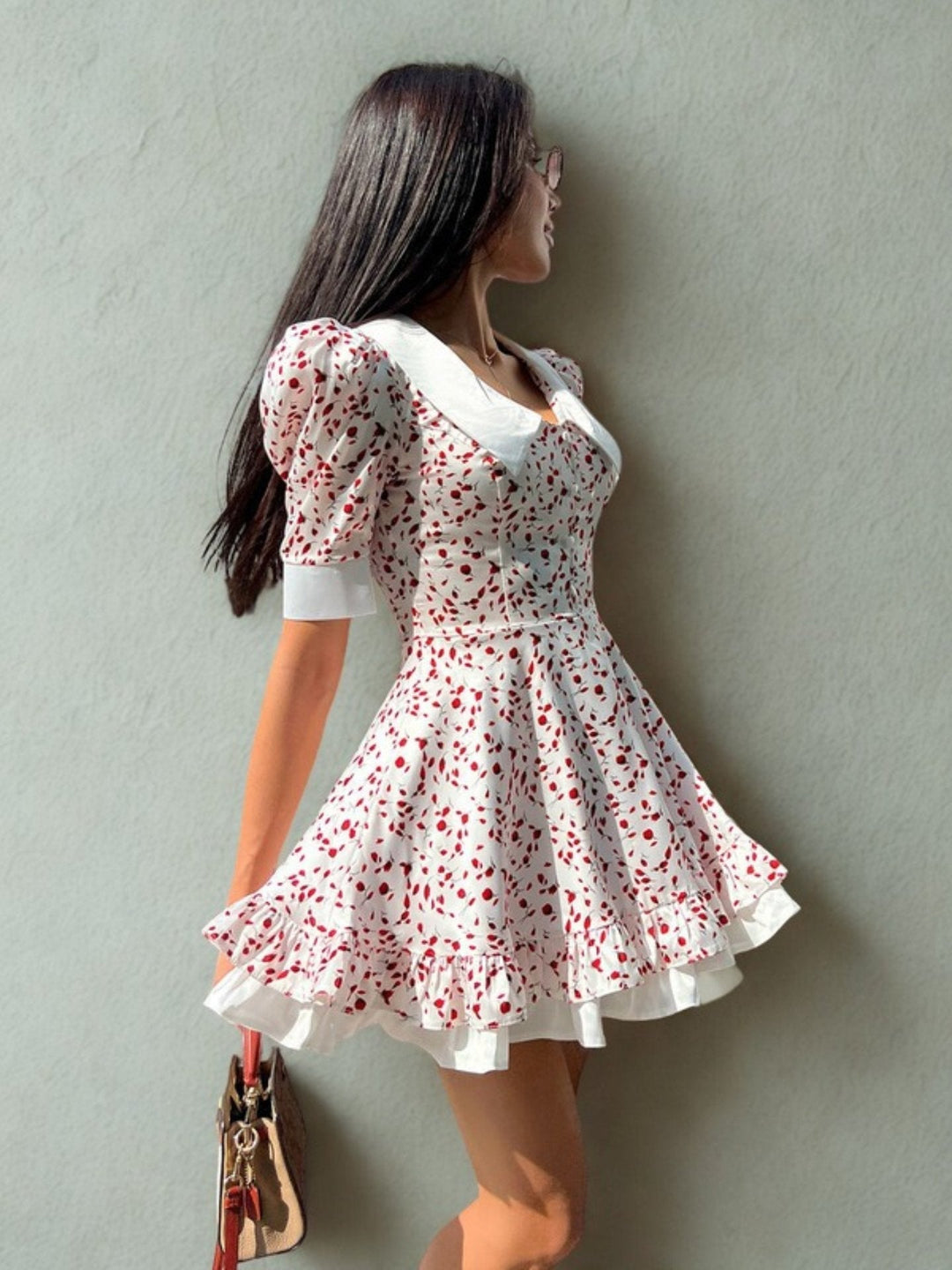 Vintage Summer A-Line Dress – Casual Wedding Dress