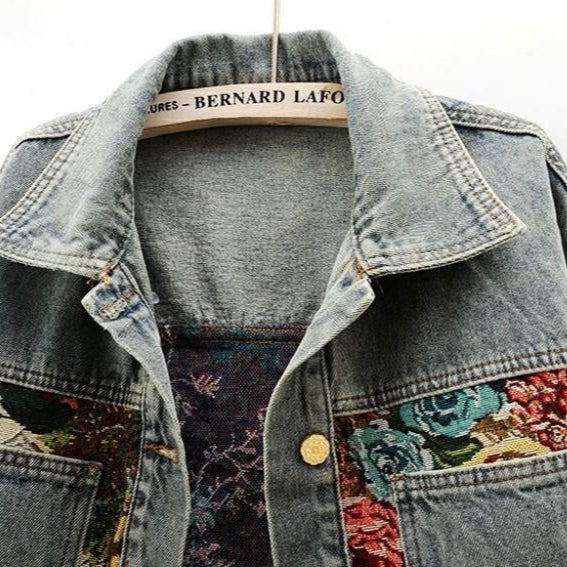 Bridget | Button-Front Denim Jacket for Women
