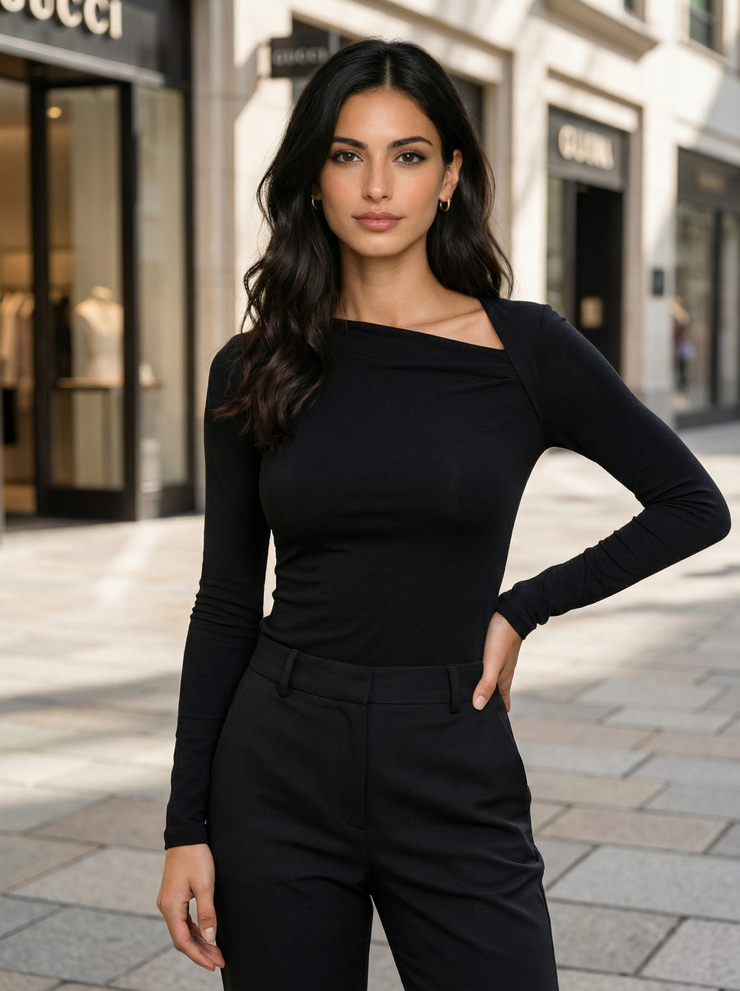 Marlene | Ribbed Knit Top for Women