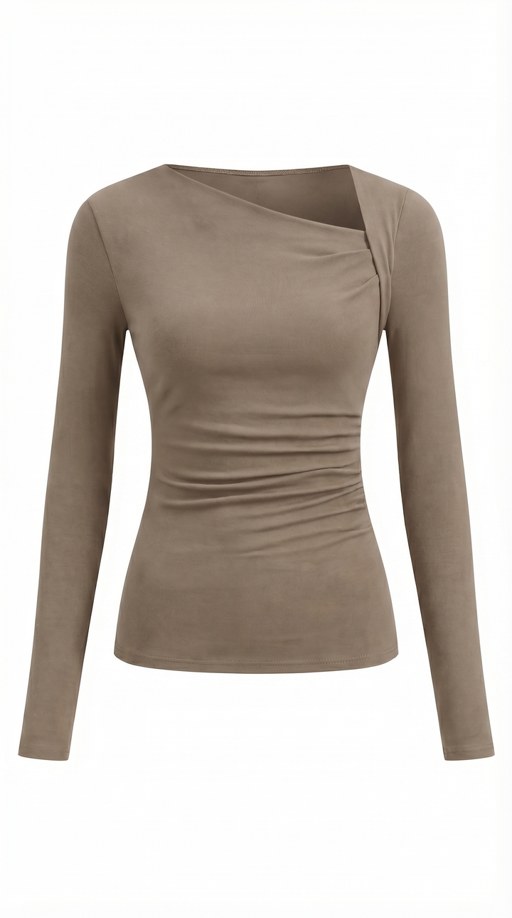 Marlene | Ribbed Knit Top for Women
