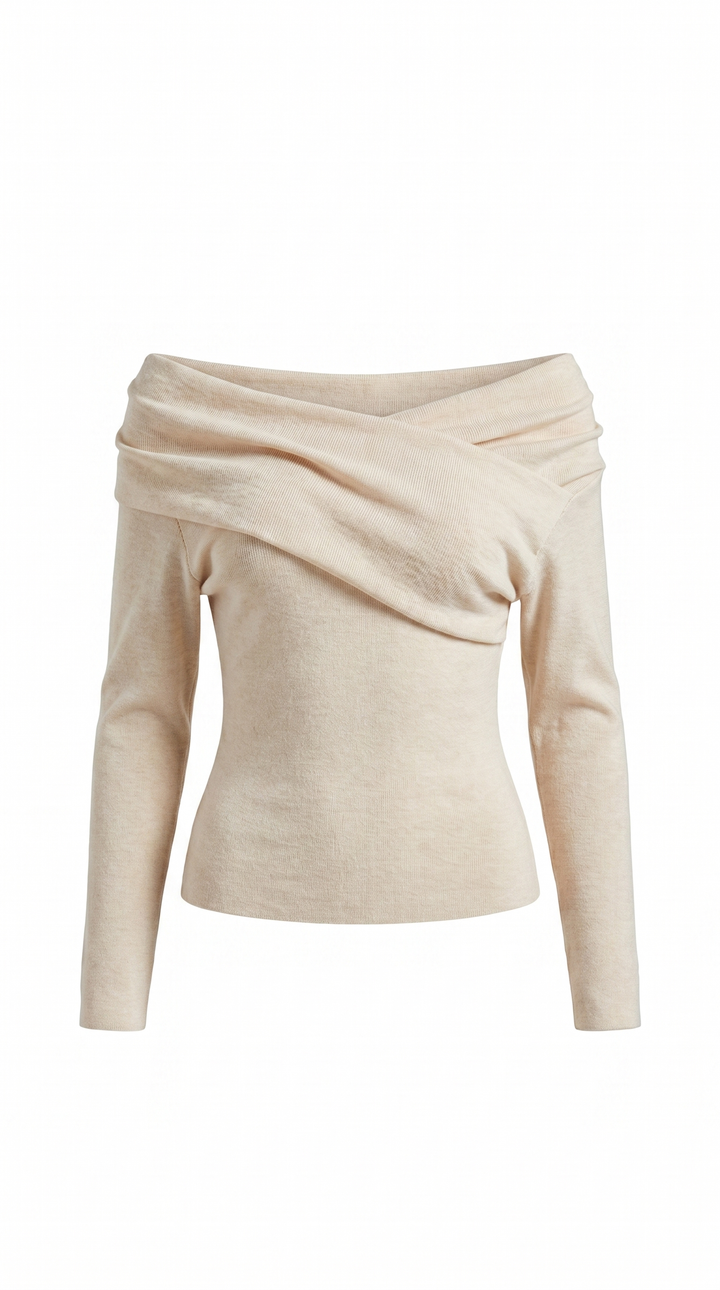 Marcia | Off-Shoulder Knit Top for Women