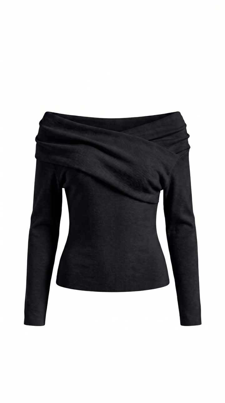 Marcia | Off-Shoulder Knit Top for Women