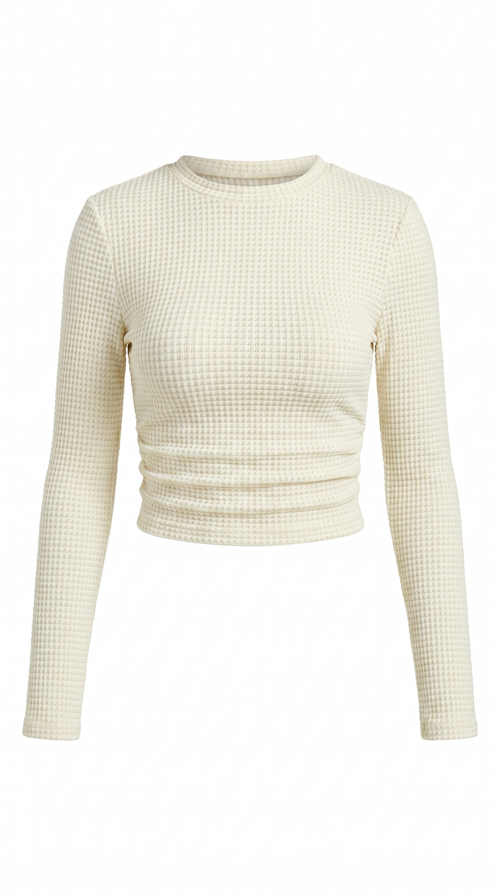 Jolene | Crew Neck Knit Top for Women