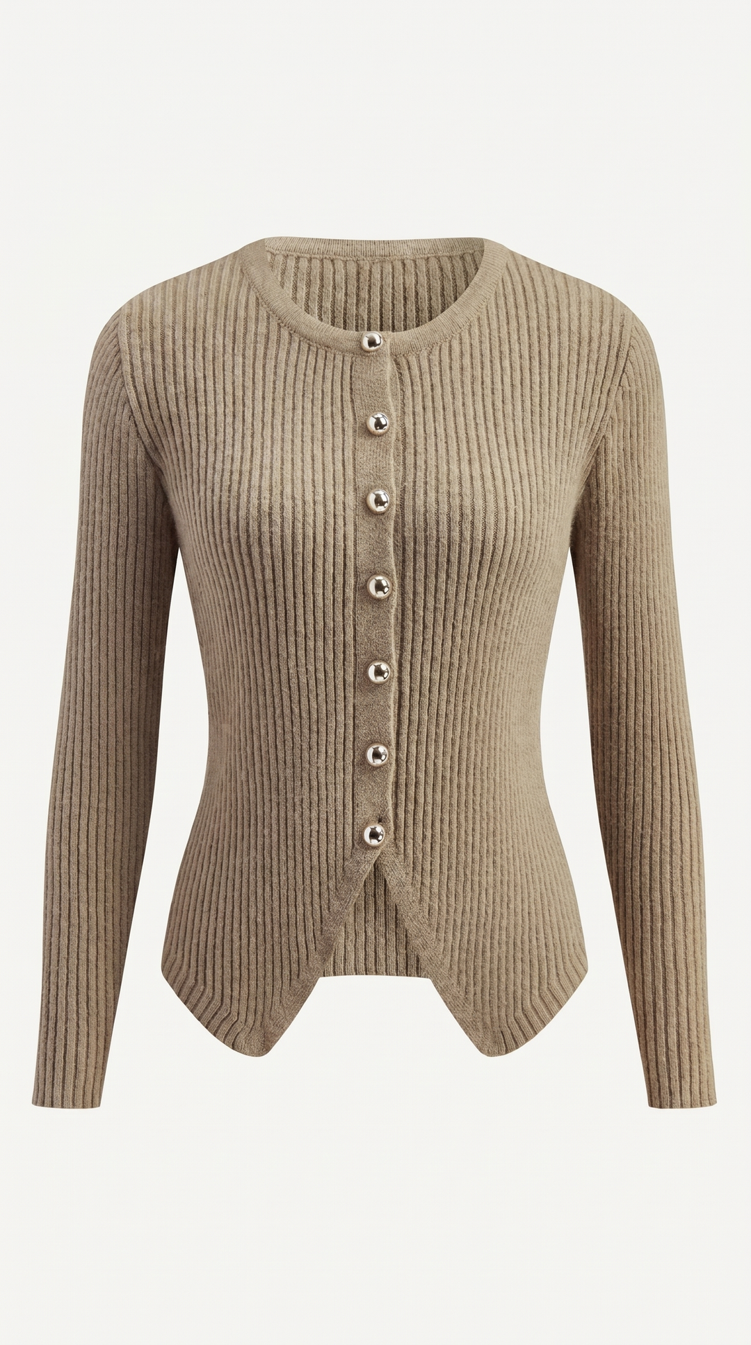 Leona | V-Neck Button-Front Cardigan for Women