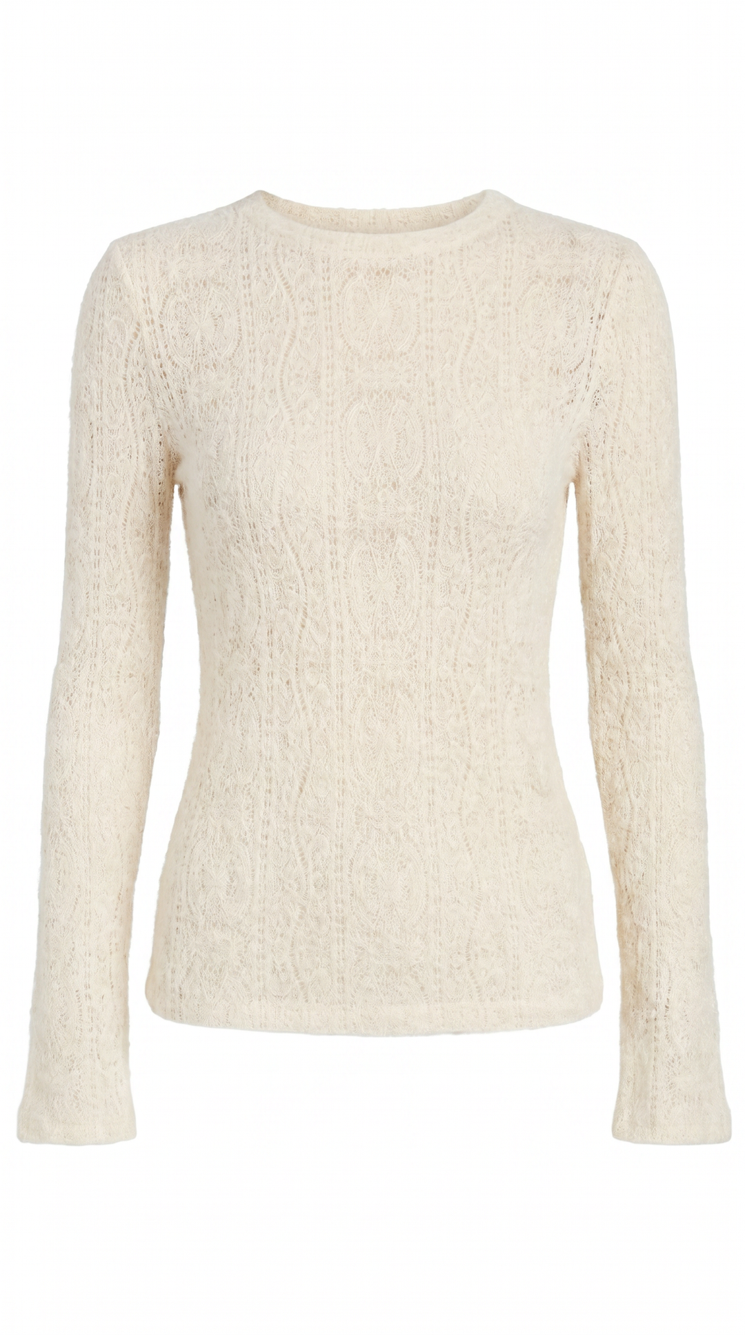 Denise | Crew Neck Floral Sweater for Women
