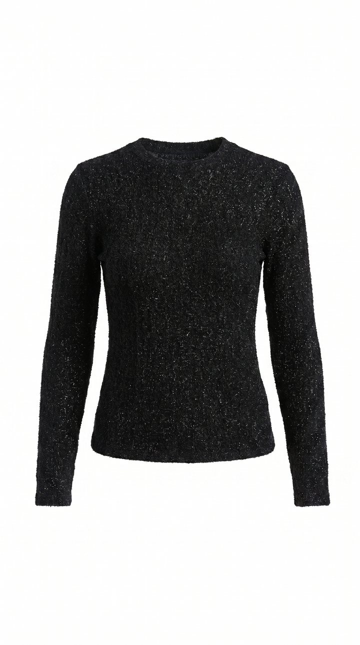 Denise | Crew Neck Floral Sweater for Women