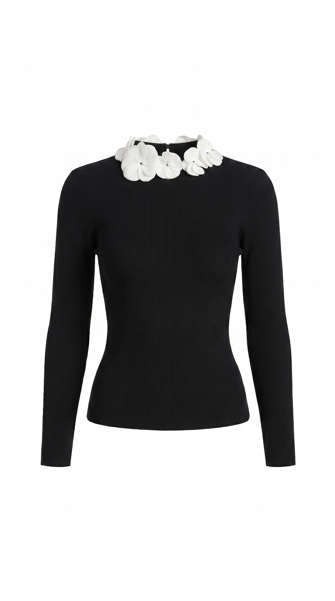 Samantha | Crew Neck Knit Top for Women