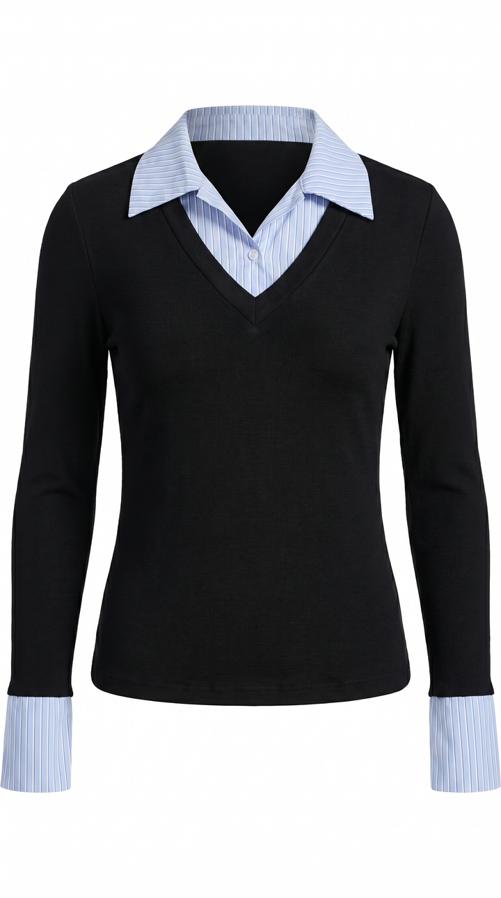 Taylor | Ribbed Knit Top for Women