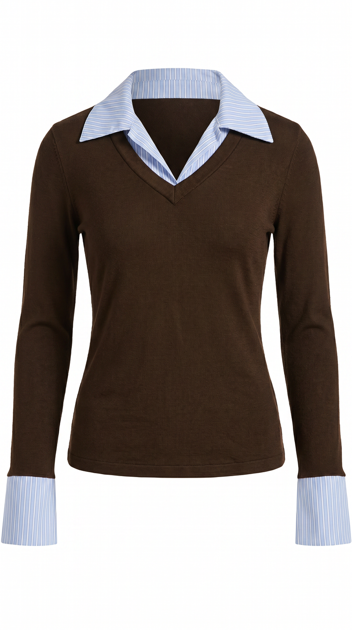 Taylor | Ribbed Knit Top for Women