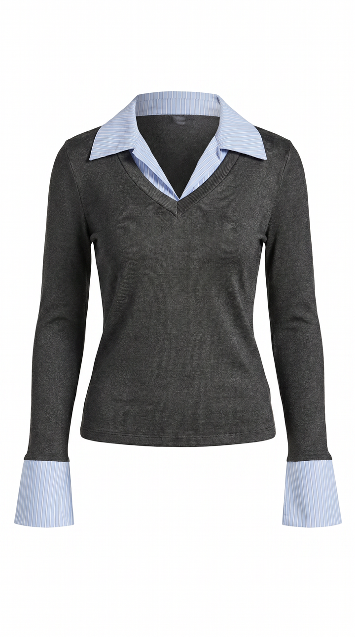 Taylor | Ribbed Knit Top for Women