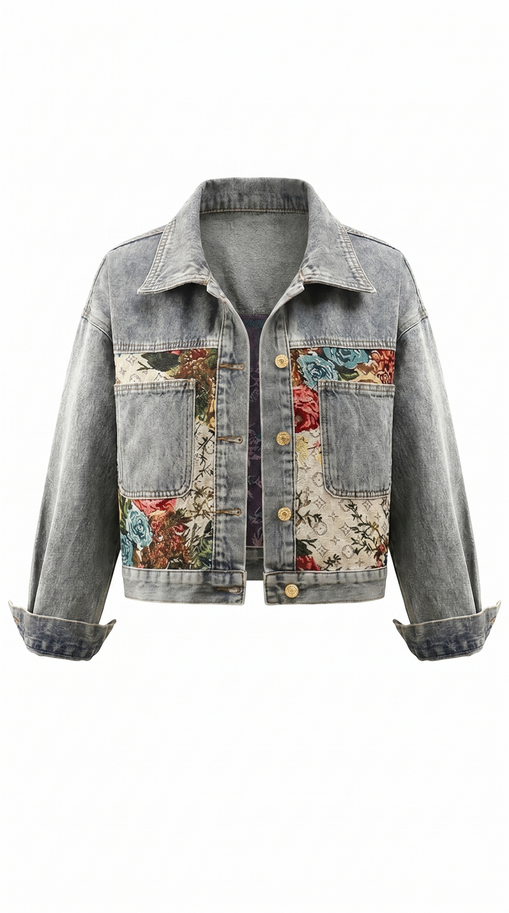 Bridget | Button-Front Denim Jacket for Women