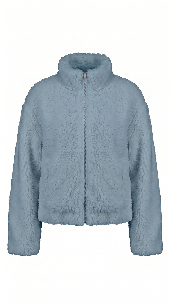 Blythe | Cropped Sherpa Jacket for Women