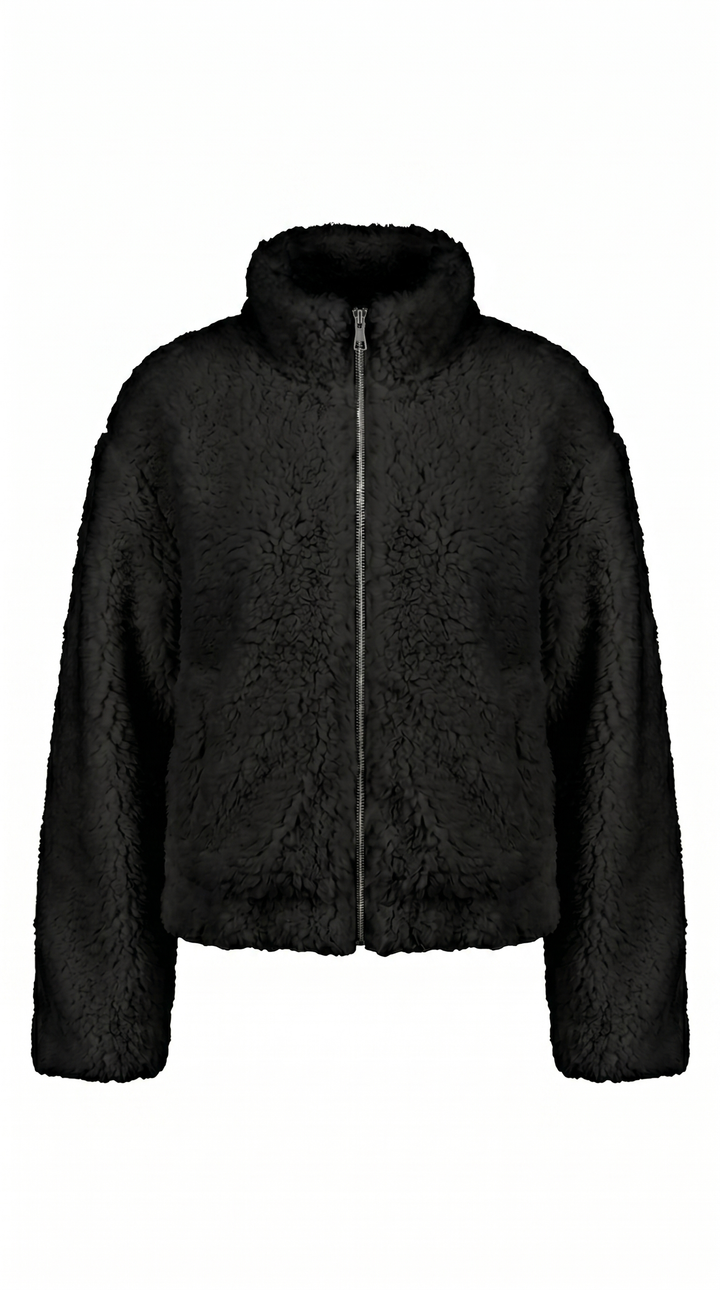 Blythe | Cropped Sherpa Jacket for Women