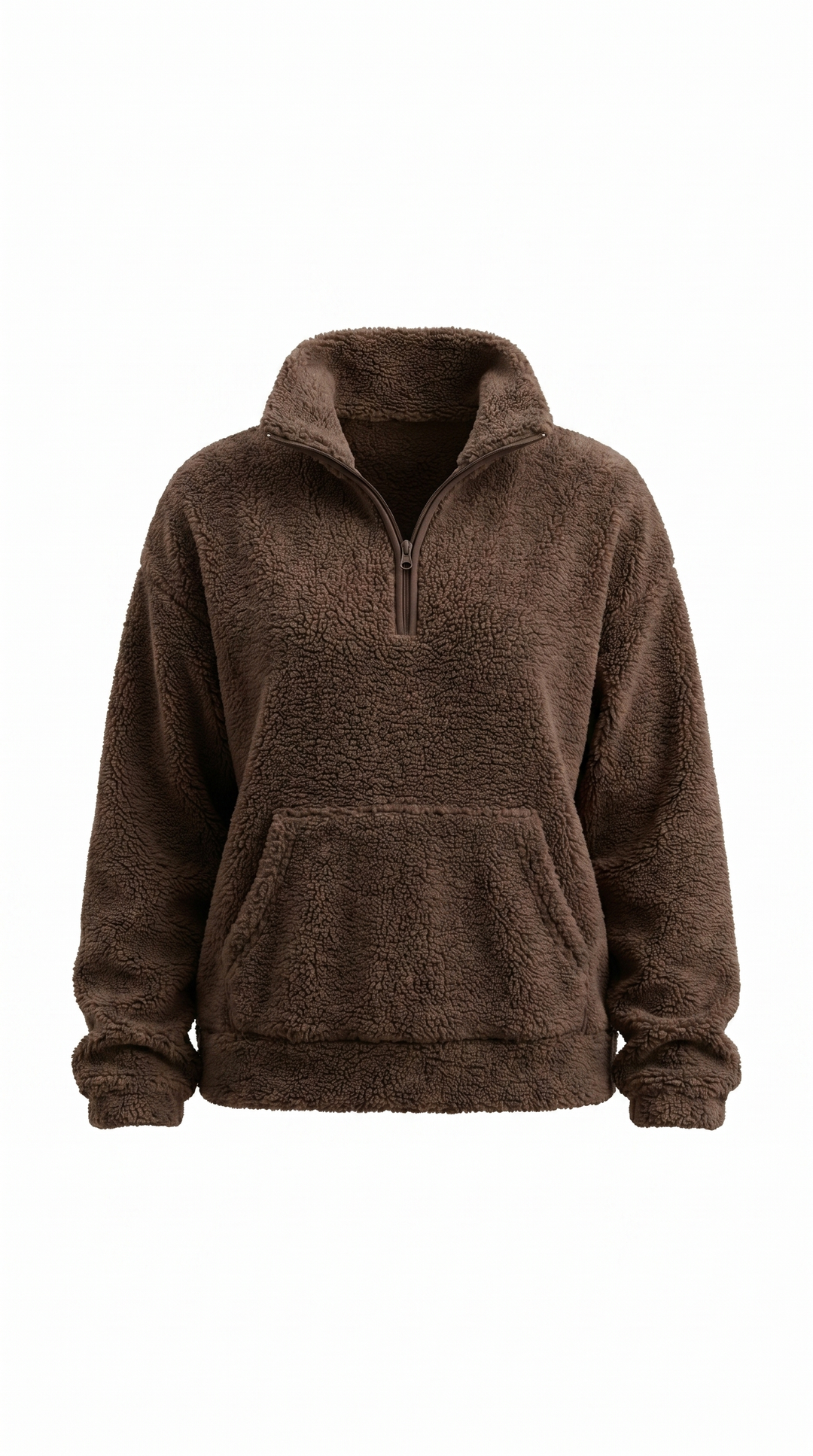 Cara | Half-Zip Fluffy Sweater for Women