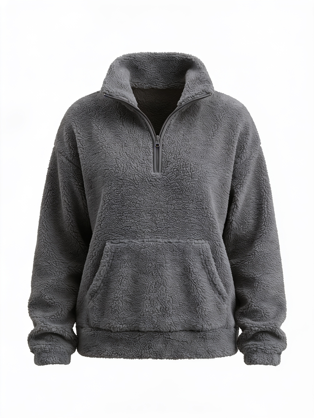 Cara | Half-Zip Fluffy Sweater for Women