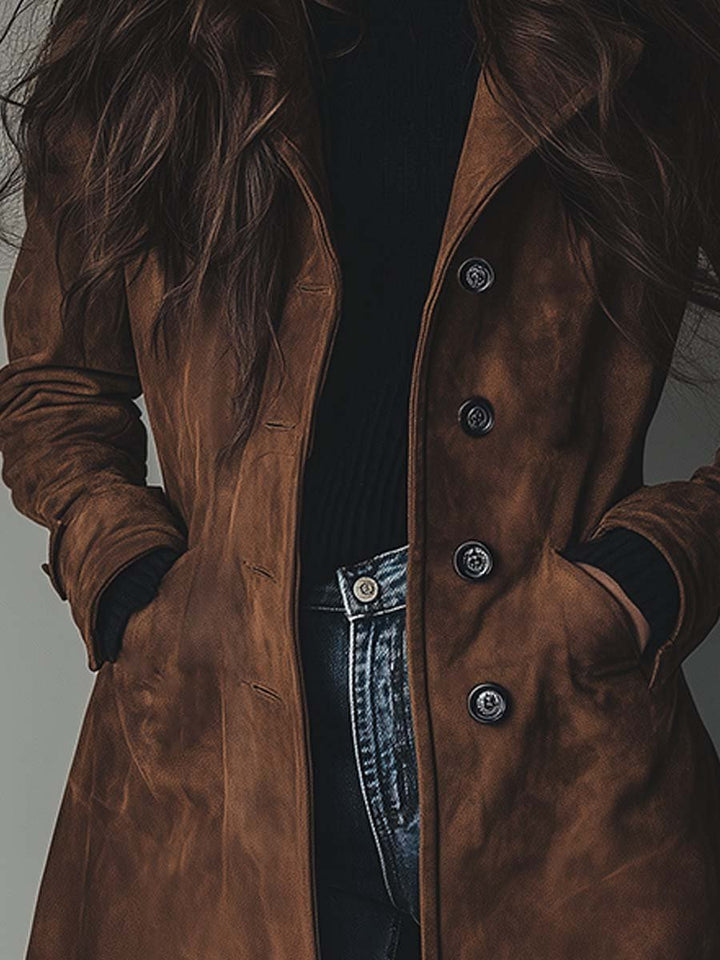 Emma | Brown Trench Coat for Women