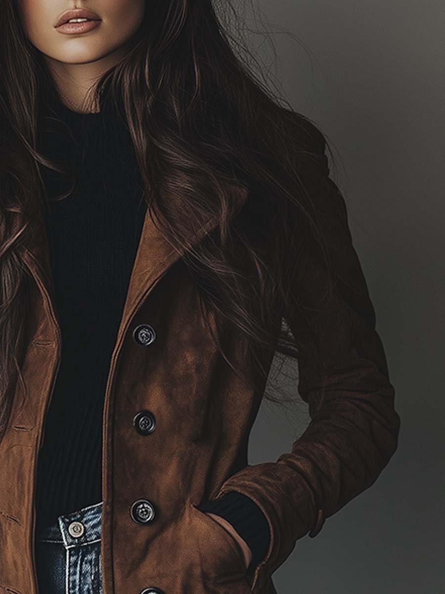 Emma | Brown Trench Coat for Women