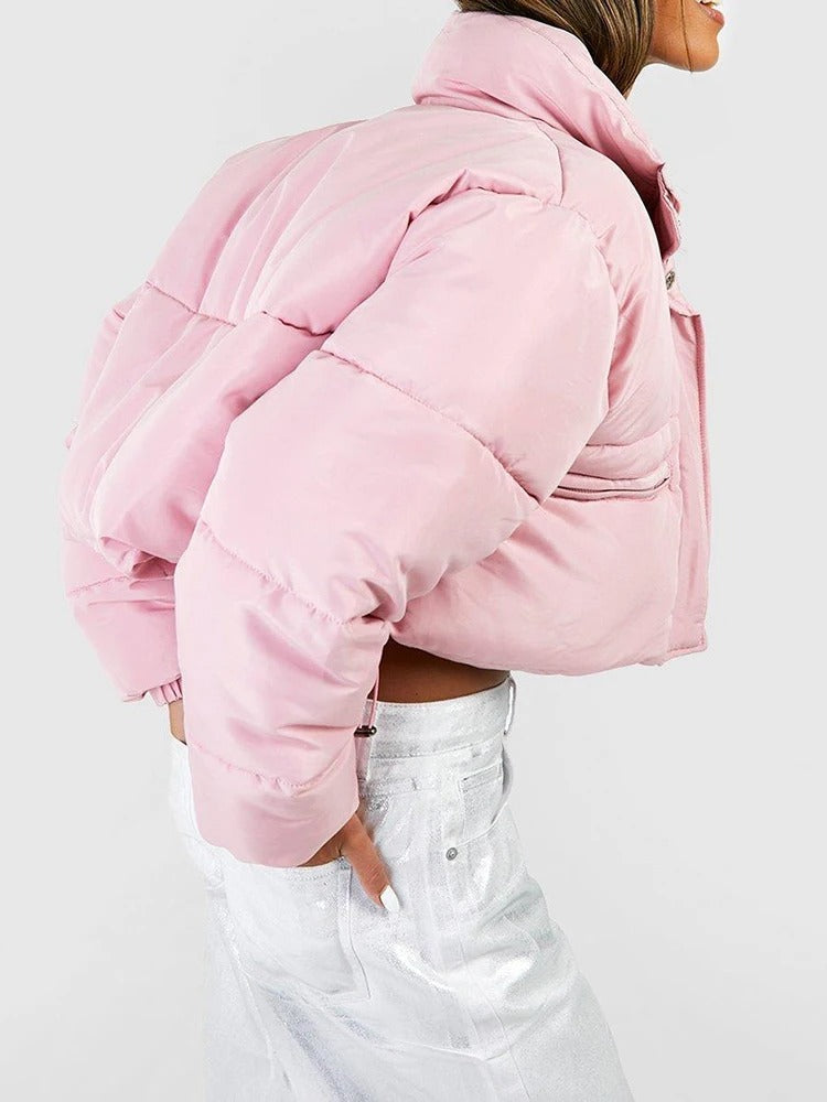 Alexa | Cropped Oversized Jacket for Women