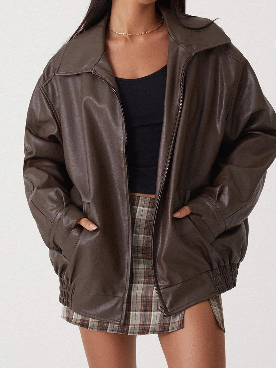 Bailey | Oversized Zip-Up Jacket for Women