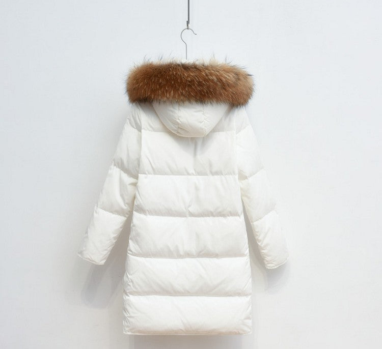 Beatrice | Long Hooded Puffer Jacket for Women