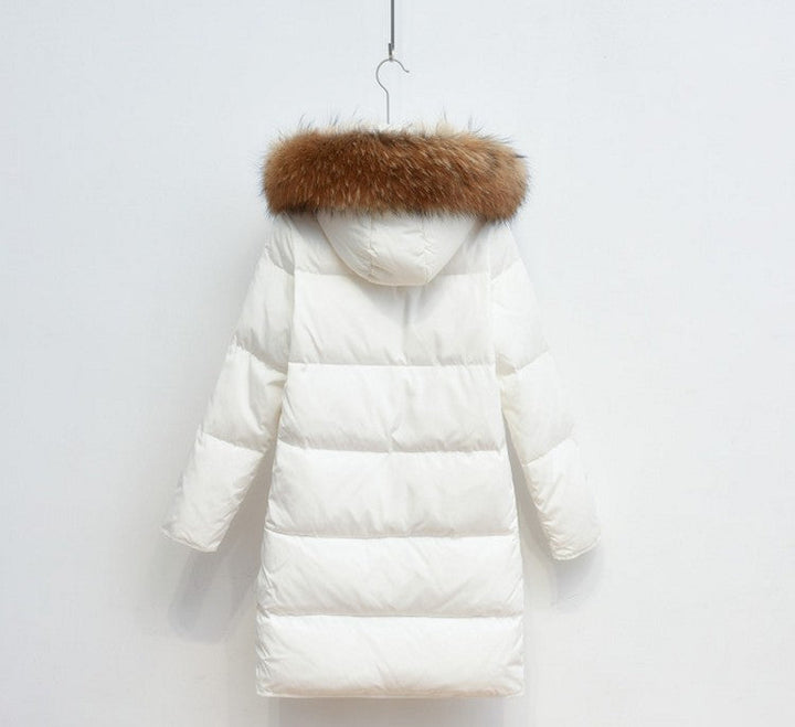 Beatrice | Long Hooded Puffer Jacket for Women