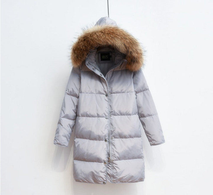 Beatrice | Long Hooded Puffer Jacket for Women