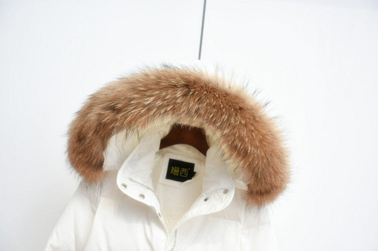 Beatrice | Long Hooded Puffer Jacket for Women
