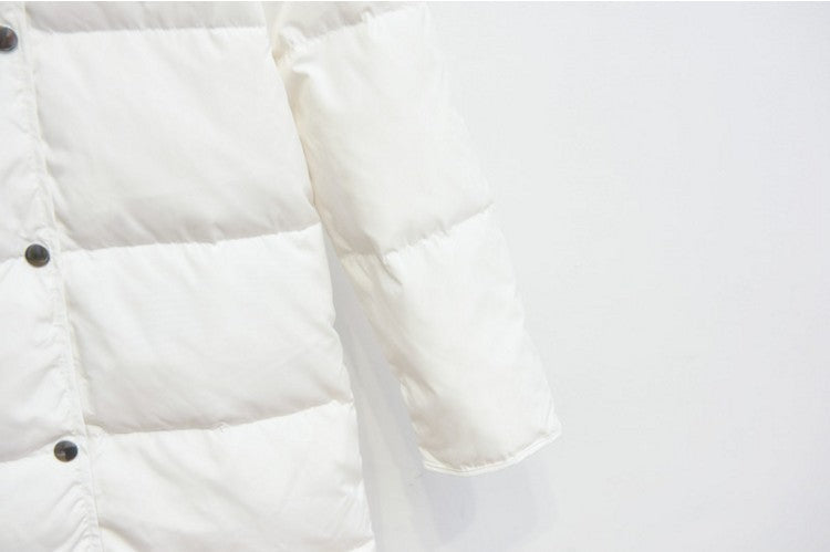 Beatrice | Long Hooded Puffer Jacket for Women