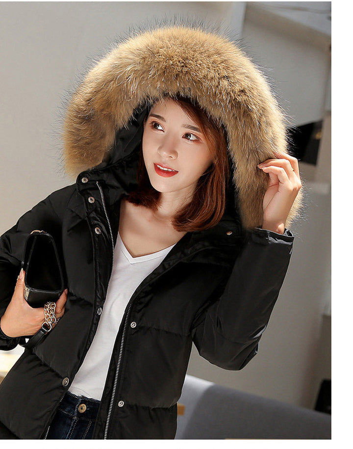 Beatrice | Long Hooded Puffer Jacket for Women