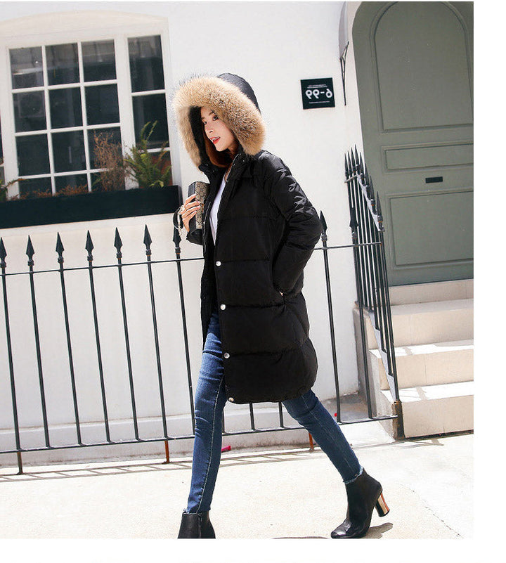 Beatrice | Long Hooded Puffer Jacket for Women