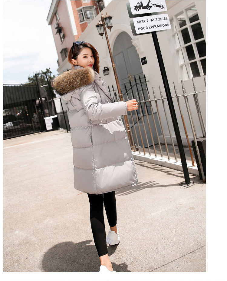 Beatrice | Long Hooded Puffer Jacket for Women