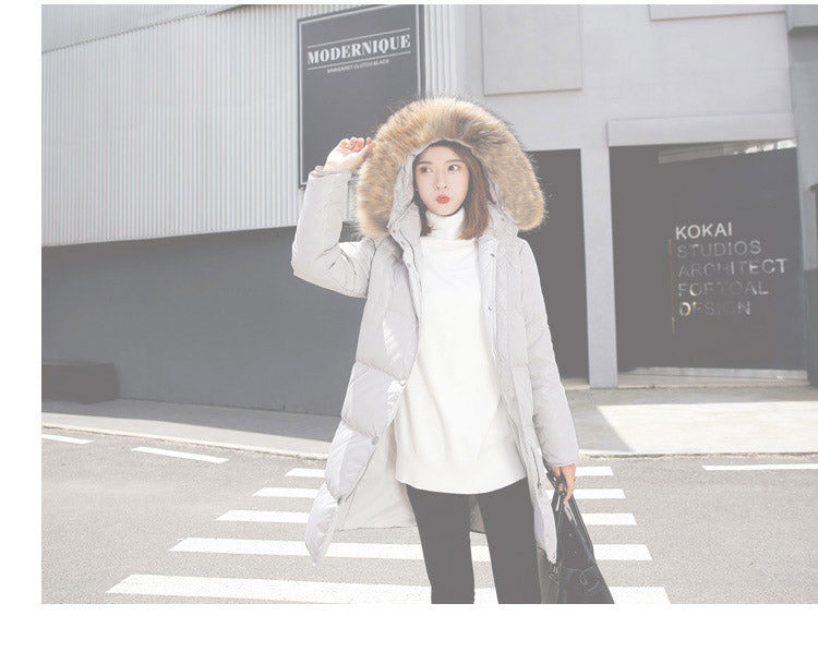 Beatrice | Long Hooded Puffer Jacket for Women