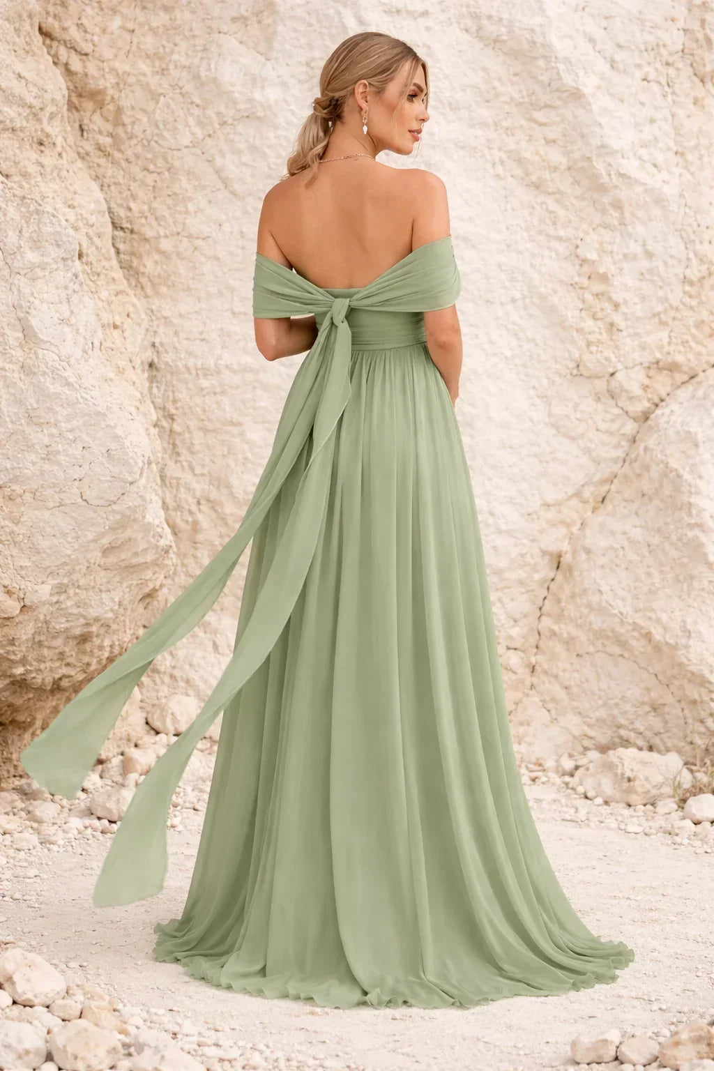Sage Green Multiway Convertible Dress