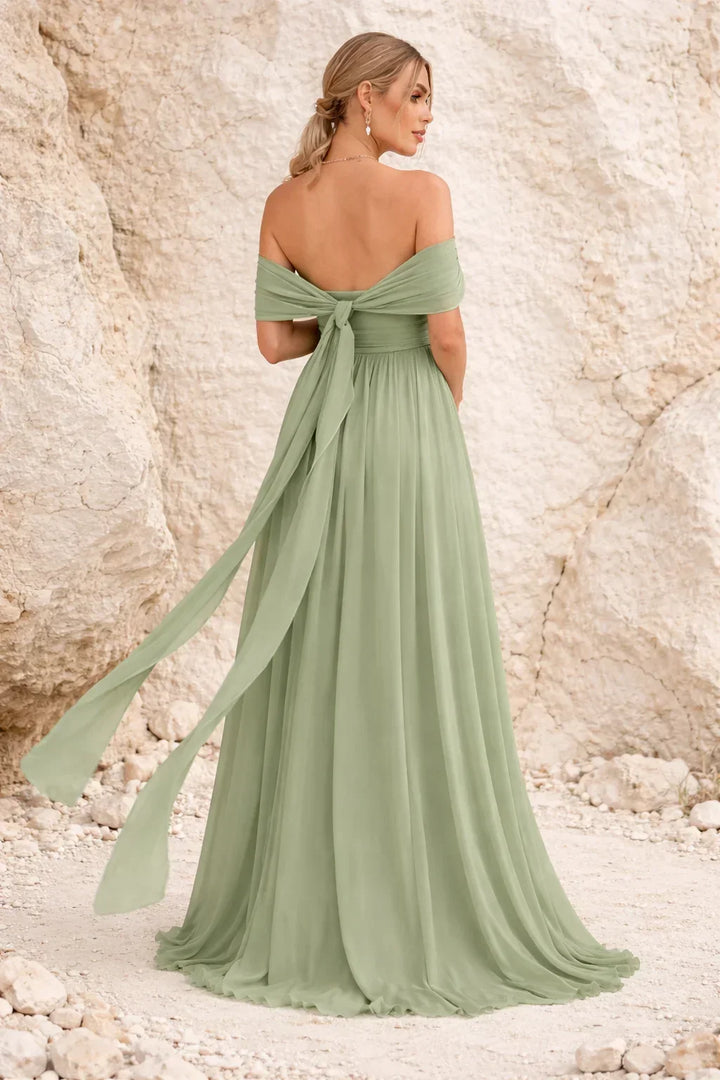 Sage Green Multiway Convertible Dress