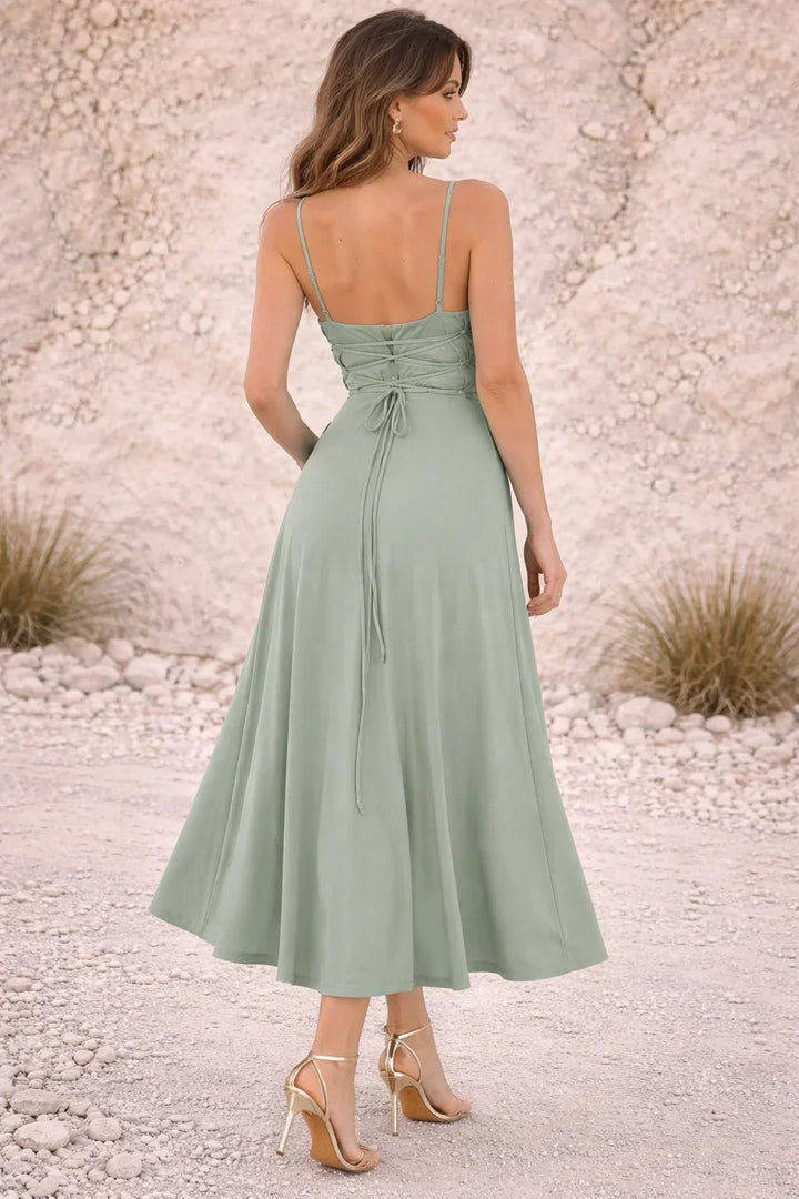 Dusty Sage Green Dress