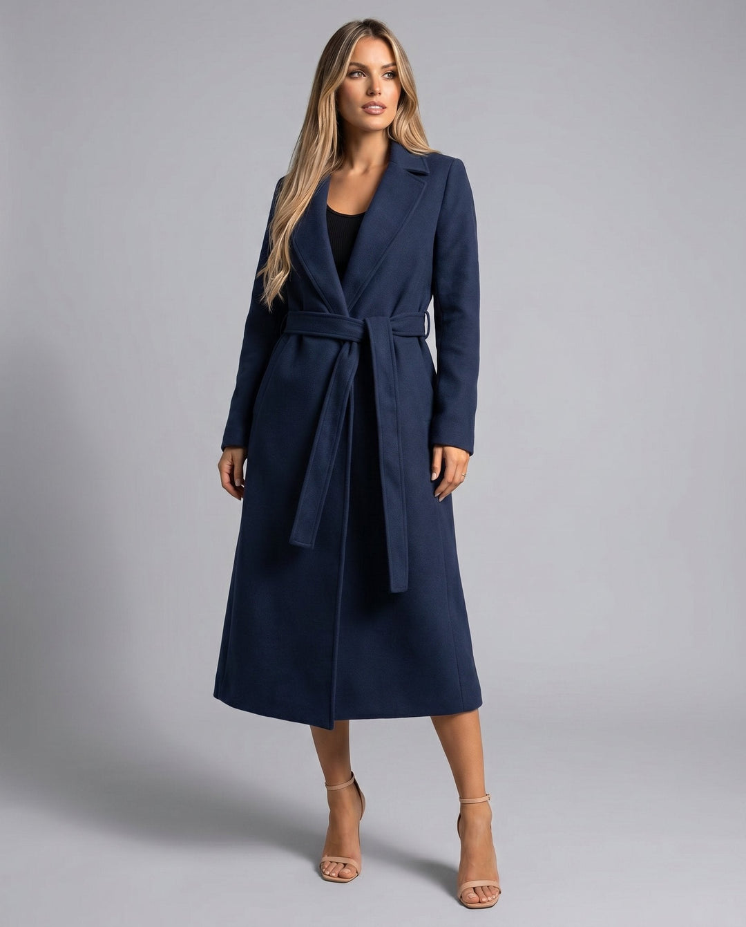 Lola | Long Belted Trench Coat for Women