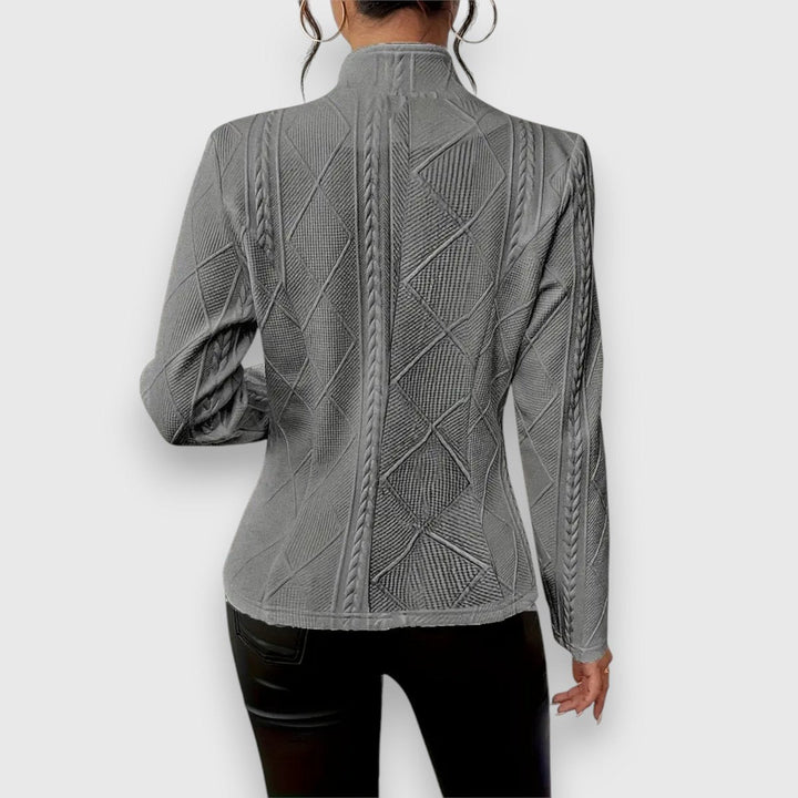 Maya | Long Slim-Fit Knit Cardigan for Women
